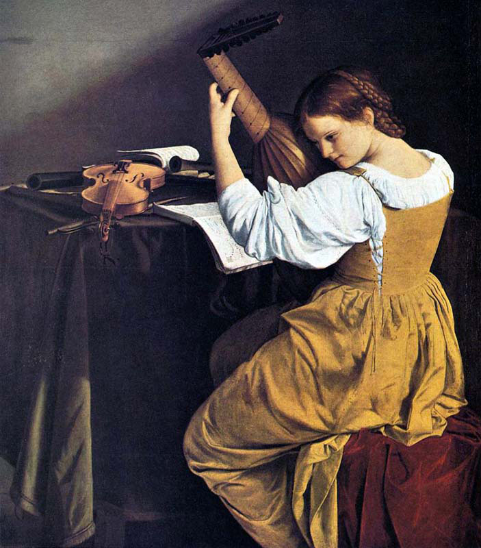 lute player